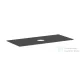 Hansgrohe XEVOLOS E 118x55 cm-es mosdópult csapfurat nélküli mosdóhoz, matt palaszürke 54330760