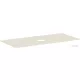 Hansgrohe XEVOLOS E 118x55 cm-es mosdópult csapfurat nélküli mosdóhoz, matt homok 54330780