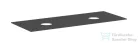 Hansgrohe XEVOLOS E 137x55 cm-es mosdópult csapfurat nélküli mosdóhoz, dupla kivágással, matt palaszürke 54332760