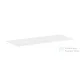 Hansgrohe XEVOLOS E 137x55 cm-es mosdópult csapfurat nélküli mosdóhoz, bal oldali kivágással, matt fehér 54333700