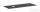 Hansgrohe XEVOLOS E 137x55 cm-es mosdópult csapfurat nélküli mosdóhoz, bal oldali kivágással, matt palaszürke 54333760
