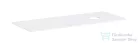 Hansgrohe XEVOLOS E 137x55 cm-es mosdópult csapfurat nélküli mosdóhoz, jobb oldali kivágással, matt fehér 54334700