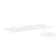 Hansgrohe XEVOLOS E 137x55 cm-es mosdópult csapfurat nélküli mosdóhoz, jobb oldali kivágással, matt fehér 54334700