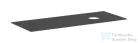 Hansgrohe XEVOLOS E 137x55 cm-es mosdópult csapfurat nélküli mosdóhoz, jobb oldali kivágással, matt palaszürke 54334760
