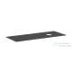 Hansgrohe XEVOLOS E 137x55 cm-es mosdópult csapfurat nélküli mosdóhoz, jobb oldali kivágással, matt palaszürke 54334760