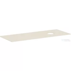   Hansgrohe XEVOLOS E 137x55 cm-es mosdópult csapfurat nélküli mosdóhoz, jobb oldali kivágással, matt homok 54334780