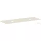 Hansgrohe XEVOLOS E 157x55 cm-es mosdópult csapfurat nélküli mosdóhoz, dupla kivágással, matt homok 54335780