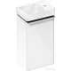 Hansgrohe XELU Q 34x25 cm-es jobbos mosdó és alsószekrény kombináció, fényes fehér/króm 54365000