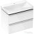 Hansgrohe XELU Q 78x47,5 cm-es mosdó és 2 fiókos alsószekrény kombináció, fényes fehér/króm 54374000