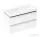 Hansgrohe XELU Q 98x47,5 cm-es mosdó és 2 fiókos alsószekrény kombináció, fényes fehér/króm 54383000