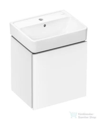 Hansgrohe XILESA E 48x38 cm-es, 1 fiókos alsó szekrény Xanuia Q mosdóval, matt fehér 54395700