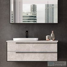   Kolpa San Grace OUG 100 alsószekrény mosdóval, világos beton 546360