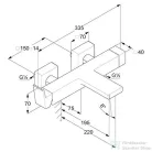 Kludi-DECUS kád/zuhanycsap, zuhanyszett nélkül, króm 546910575