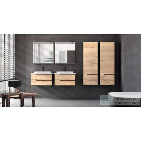 Kolpa San Grace OUG 100 alsószekrény mosdóval, világos tölgy 547360