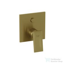   Kludi DECUS falsík alatti 2 funkciós csaptelep színkészlet, szálcsiszolt arany 54759N075