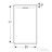 Geberit SESTRA 90x120 cm-es szögletes zuhanytálca, fehér 550.255.00.2