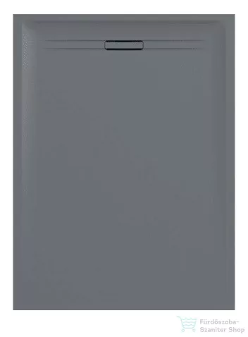 Geberit SESTRA 80x100 cm-es szögletes zuhanytálca, szürke 550.262.00.2