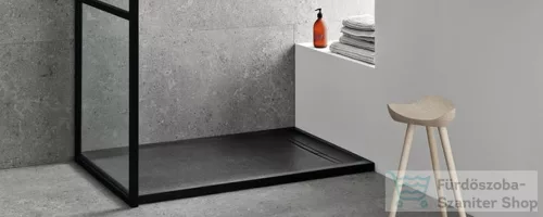 Geberit SESTRA 90x140 cm-es szögletes zuhanytálca, szürke 550.267.00.2