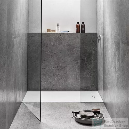 Geberit SESTRA 90x90 cm-es szögletes zuhanytálca, grafit 550.270.00.2
