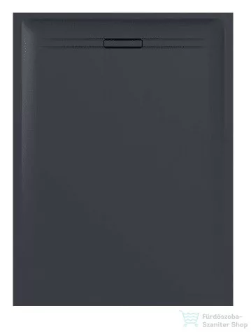 Geberit SESTRA 80x140 cm-es szögletes zuhanytálca, grafit 550.276.00.2