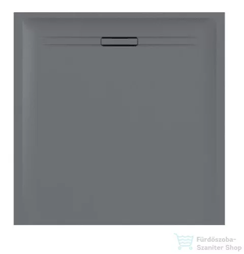 Geberit SESTRA 80x80 cm-es szögletes zuhanytálca, szürke 550.291.00.2