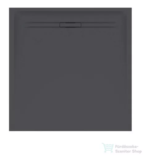 Geberit SESTRA 80x80 cm-es szögletes zuhanytálca, grafit 550.292.00.2