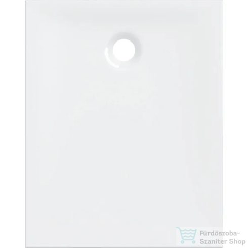 Geberit NEMEA 100x80x3,5 cm-es zuhanytálca,matt fehér 550.593.00.1