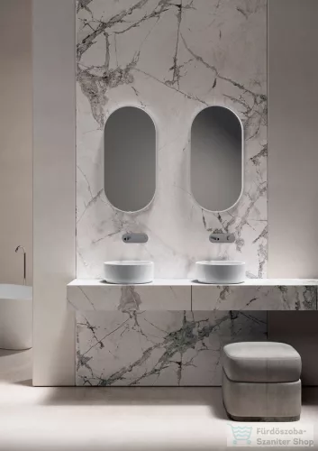 Sapho KERASAN OKE pultra helyezhető kerámiamosdó, átm.:30cm, fehér (554001)