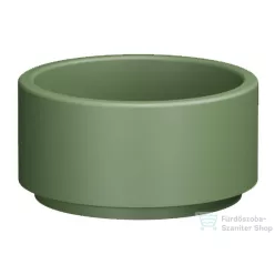   Sapho KERASAN OKE pultra helyezhető kerámiamosdó, átm.:30cm, matt zöld (554011)