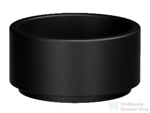 Sapho KERASAN OKE pultra helyezhető kerámiamosdó, átm.:30cm, matt fekete (554031)