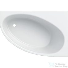   Geberit SELNOVA 150x100 cm-es beépíthető aszimmetrikus sarokkád lábbal,fehér 554.273.01.1
