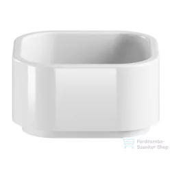   Sapho KERASAN HAKO pultra helyezhető kerámiamosdó, 30x30cm (554301)