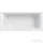 Geberit SELNOVA SQUARE DUO 180x80 cm-es acryl kád lábbal,554.387.01.1