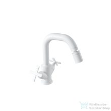   Bugnatese Orion bidet csaptelep leeresztővel,matt fehér 5544BI