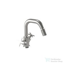   Bugnatese Orion bidet csaptelep leeresztővel,szálcsiszolt nikkel 5544NS