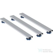   Geberit 70 cm-es lábkészlet gyantakő zuhanytálcához,140 cm-ig,9,2-21 cm magas (3 db 70 cm hosszú keresztelem és 6 db láb) 554.958.00.2
