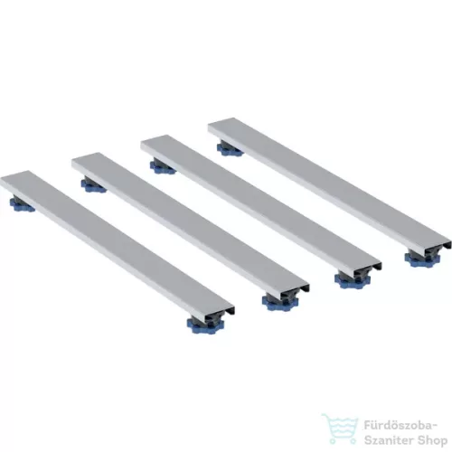 Geberit 70 cm-es lábkészlet gyantakő zuhanytálcához,140 cm-től,9,2-21 cm magas (4 db 70 cm hosszú keresztelem és 8 db láb) 554.959.00.2