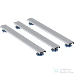   Geberit 110 cm-es lábkészlet gyantakő zuhanytálcához,140 cm-ig,6,2-12 cm magas (3 db 110 cm hosszú keresztelem és 6 db láb) 554.964.00.1