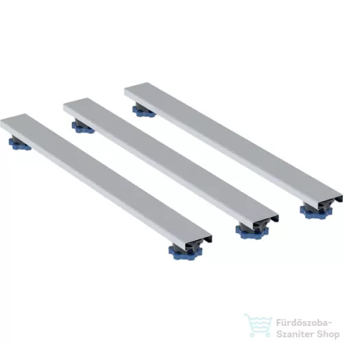 Geberit 110 cm-es lábkészlet gyantakő zuhanytálcához,140 cm-ig,6,2-12 cm magas (3 db 110 cm hosszú keresztelem és 6 db láb) 554.964.00.1