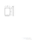 TBoss Floating Mirror Delia 60*80 tükör LED világítással 556101