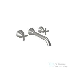   Bugnatese ORION falsík alatti mosdó csaptelep 21 cm-es kifolyóval,belső egységgel,leeresztő nélkül,szálcsiszolt nikkel 5565NS