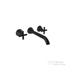   Bugnatese ORION falsík alatti mosdó csaptelep 21 cm-es kifolyóval,belső egységgel,click-clack leeresztővel,matt fekete 5565SCNE