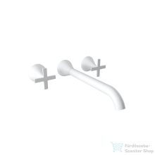   Bugnatese ORION falsík alatti mosdócsaptelep 26 cm-es kifolyóval,leeresztő nélkül,matt fehér 5569BI