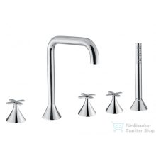   Bugnatese ORION 5 üléses Kádcsaptelep, zuhanyszettel, króm színben 5580CR