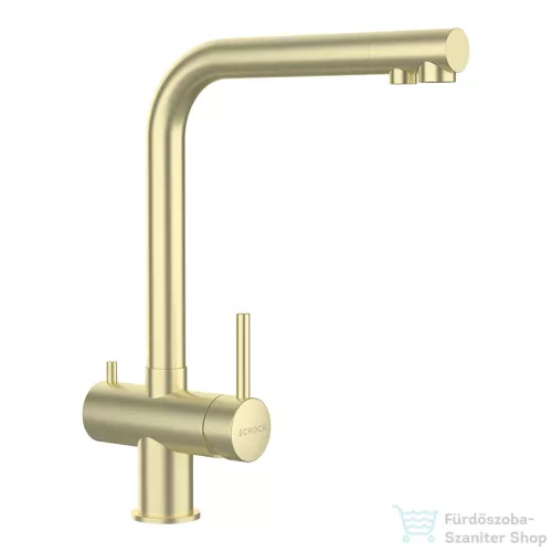 Schock VITUS konyhai csaptelep szűrt vízhez, white gold 560000WGO
