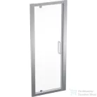 Geberit GEO 76x190 cm-es nyílóajtó Reflex vízlepergető réteggel,Ezüst+átlátszó 560.105.00.2