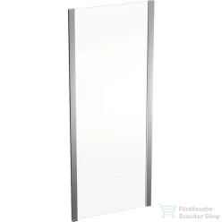   Geberit GEO 80x190 cm-es oldalfal Geo zuhanyajtóhoz átlátszó üveggel,ezüstözött kerettel,Reflex vízlepergető réteggel,560.117.00.2
