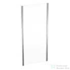 Geberit GEO 90x190 cm-es oldalfal Geo zuhanyajtóhoz átlátszó üveggel,ezüstözött kerettel,Reflex vízlepergető réteggel,560.127.00.2