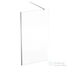 Geberit GEO 110x200 cm-es Walk-In zuhanyfal átlátszó üveggel,ezüstözött profillal,Reflex vízlepergető réteggel,560.149.00.2