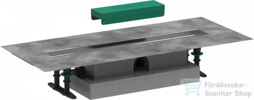 Hansgrohe uBox universal Teljes szett lapos telepítéshez- 60 cm, zuhanylefolyó készlethez 56016180
